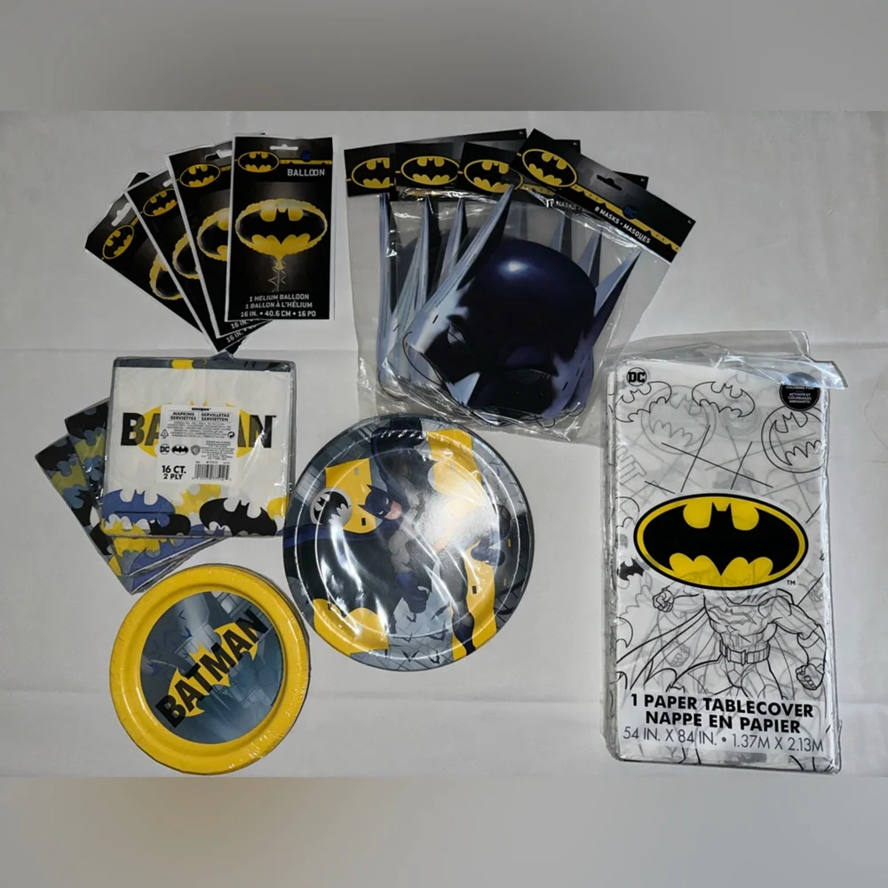 Batman party decor
